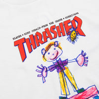 Thrasher Kid Cover T-Shirt - White thumbnail