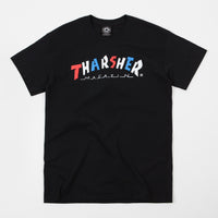 Thrasher Knock-Off T-Shirt - Black thumbnail