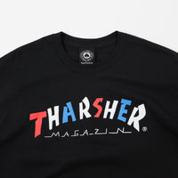 Thrasher Knock-Off T-Shirt - Black thumbnail