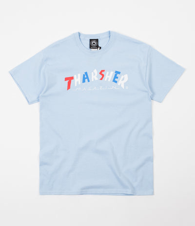 Thrasher Knock-Off T-Shirt - Light Blue