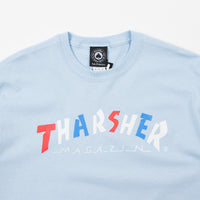 Thrasher Knock-Off T-Shirt - Light Blue thumbnail