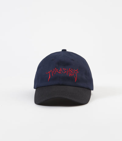 Thrasher Lotties Old Timer Cap - Navy / Black