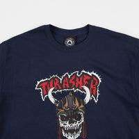 Thrasher Lotties T-Shirt - Navy thumbnail
