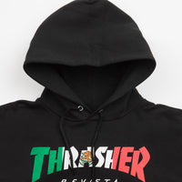 Thrasher Mexico Hoodie - Black thumbnail