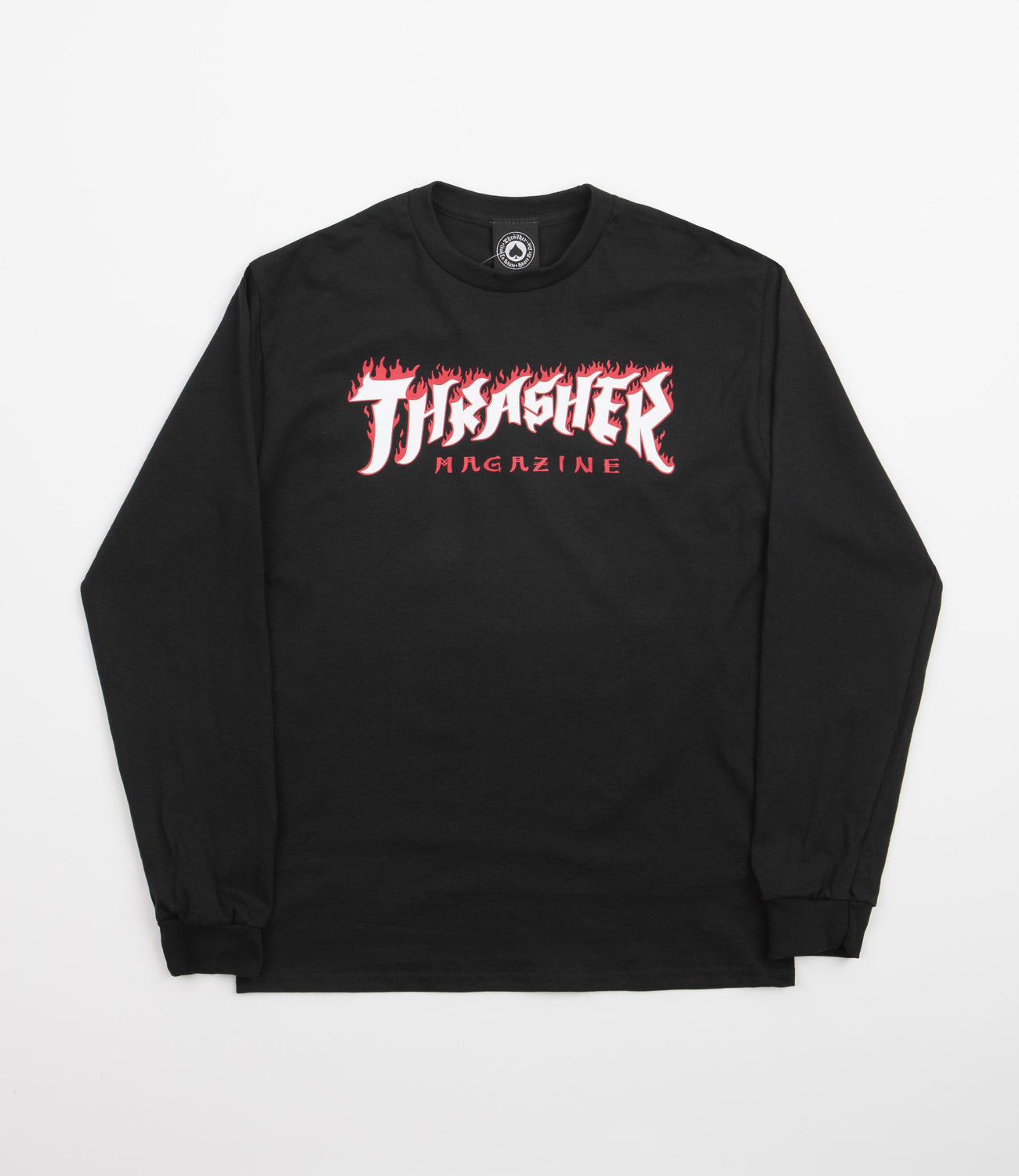 Thrasher Possessed Long Sleeve T-Shirt - Black | Flatspot