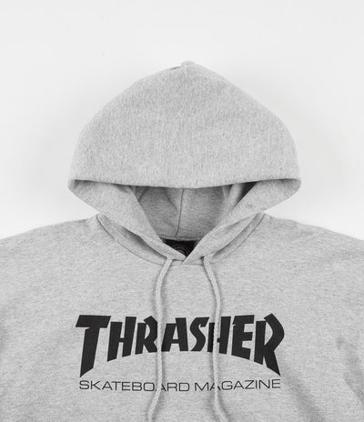 Thrasher Skate Mag Hoodie - Heather Grey