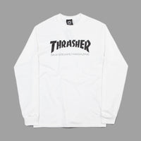 Thrasher Skate Mag Long Sleeve T-Shirt in White thumbnail