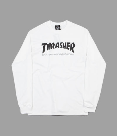 Thrasher Skate Mag Long Sleeve T-Shirt in White