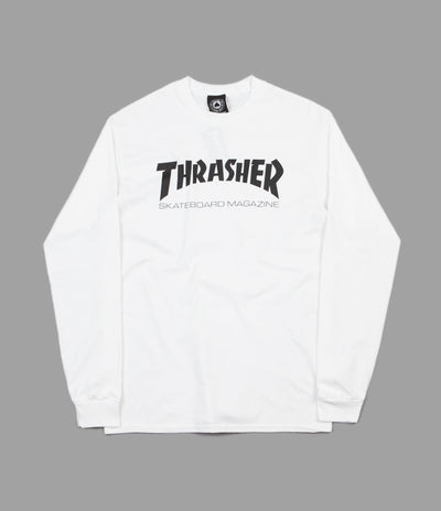 Thrasher Skate Mag Long Sleeve T-Shirt - White
