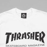 Thrasher Skate Mag Long Sleeve T-Shirt in White thumbnail