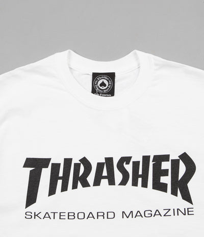 Thrasher Skate Mag Long Sleeve T-Shirt - White