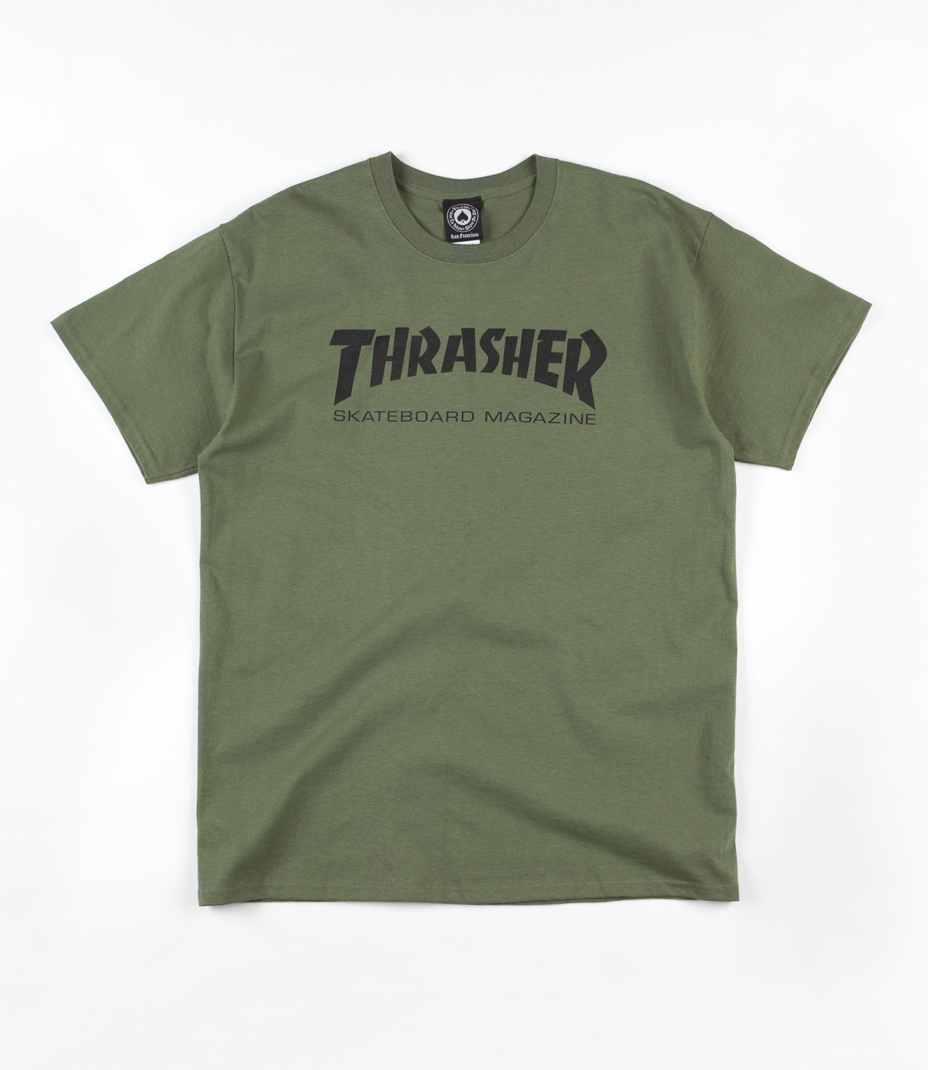 Thrasher Skate Mag T-Shirt - Army Green | Flatspot