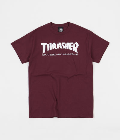 Thrasher Skate Mag T-Shirt - Maroon
