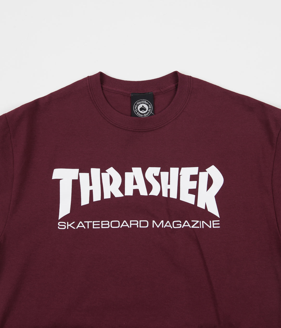 Thrasher Skate Mag T Shirt Maroon