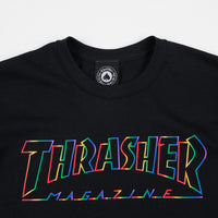 Thrasher Spectrum T-Shirt - Black thumbnail