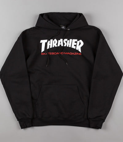 Thrasher Two Tone Skate Mag Hooded Sweatshirt - Black