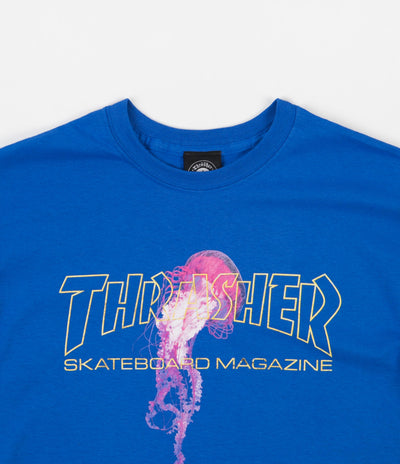 Thrasher x Atlantic Drift T-Shirt - Royal