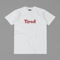 Tired Bloody Tired T-Shirt - White thumbnail