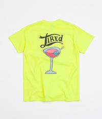 Tired Dirty Martini T-Shirt - Chartreuse