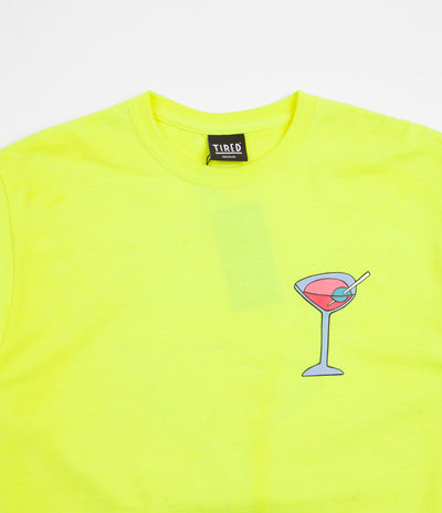 Tired Dirty Martini T-Shirt - Chartreuse