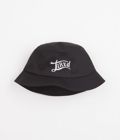 Tired Dirty Martini Washed Bucket Hat - Dusty Black