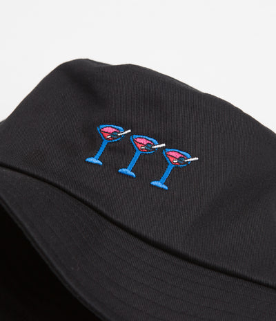 Tired Dirty Martini Washed Bucket Hat - Dusty Black