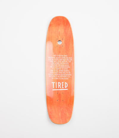 Tired Double Vision Donny Shape Deck - 8.75"