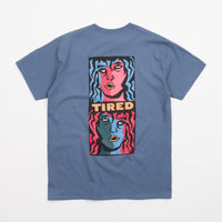 Tired Double Vision T-Shirt - Blue thumbnail