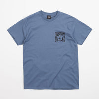 Tired Double Vision T-Shirt in Blue thumbnail