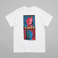 Tired Double Vision T-Shirt - White thumbnail