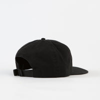 Tired Long T Logo Cap - Black thumbnail