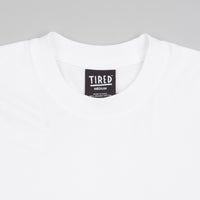 Tired Nothingth Long Sleeve T-Shirt - White thumbnail