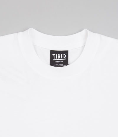 Tired Nothingth Long Sleeve T-Shirt - White