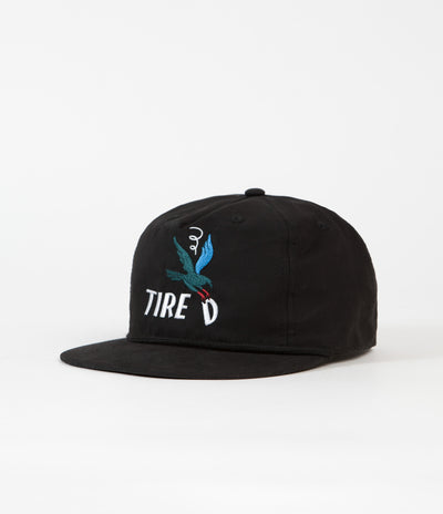 Tired Oh Hell No Bird Cap - Black