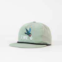 Tired Oh Hell No Bird Cap - Green thumbnail