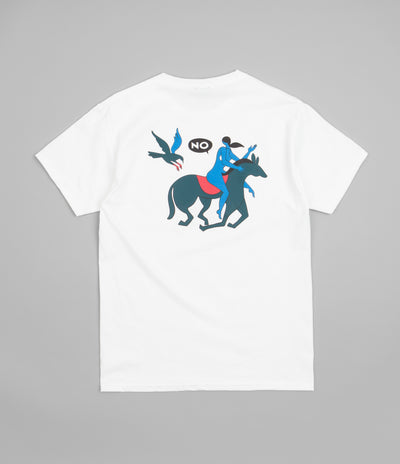 Tired Oh Hell No T-Shirt - White