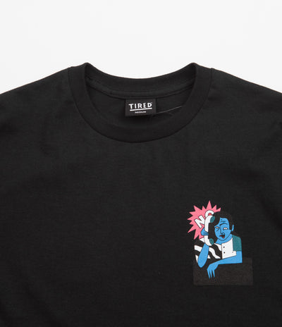 Tired Sad Referees T-Shirt - Black