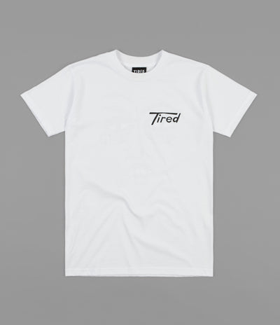 Tired Super Tired T-Shirt - White