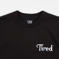 Tired Tired As Hell Long Sleeve T-Shirt - Black thumbnail
