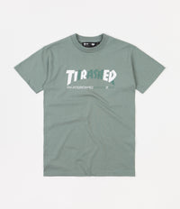 Tired x Thrasher Cover Logo T-Shirt - Green