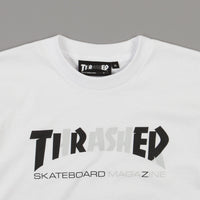 Tired x Thrasher Cover Logo T-Shirt - White thumbnail