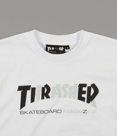 Tired x Thrasher Cover Logo T-Shirt - White
