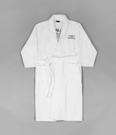 Tired x Thrasher T&D Bath Robe - White