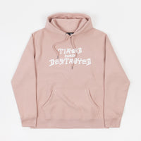 Tired x Thrasher T&D Hoodie - Washed Pink thumbnail