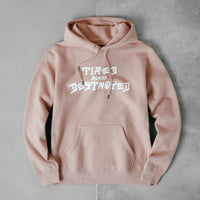 Tired x Thrasher T&D Hoodie - Washed Pink thumbnail