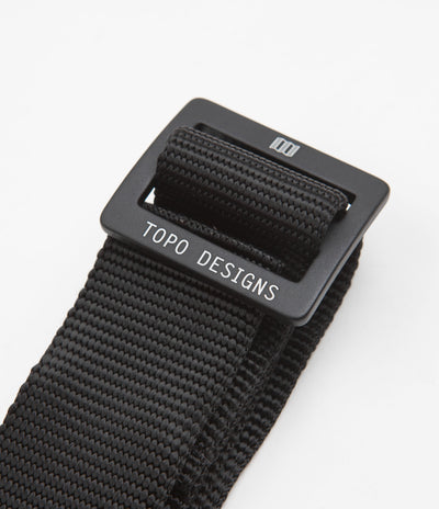 Topo Designs 1.5" Web Belt - Black