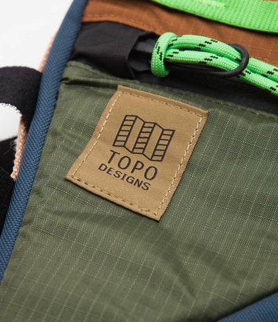 Topo Designs Bike Frame Bag - Olive / Clay