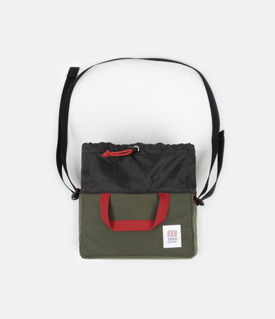Topo Designs Camera Cube Bag - Olive / Black