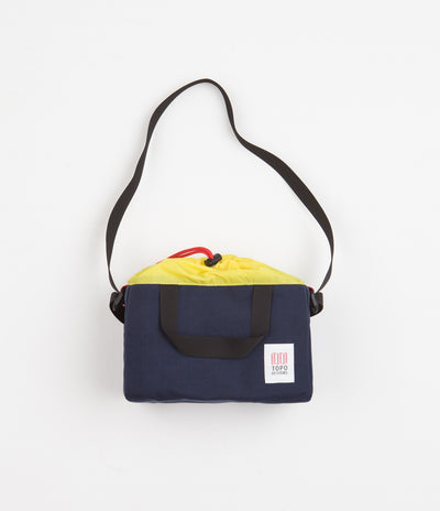 Topo Designs Camera Cube - Navy / Yellow