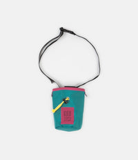 Topo Designs Chalk Bag - Turquoise / Pink